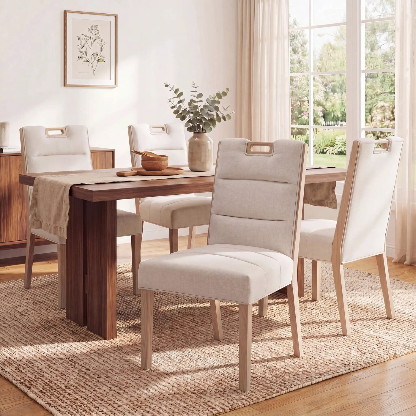 Upholstered Armless Dining Chairs by HouseOfZazla