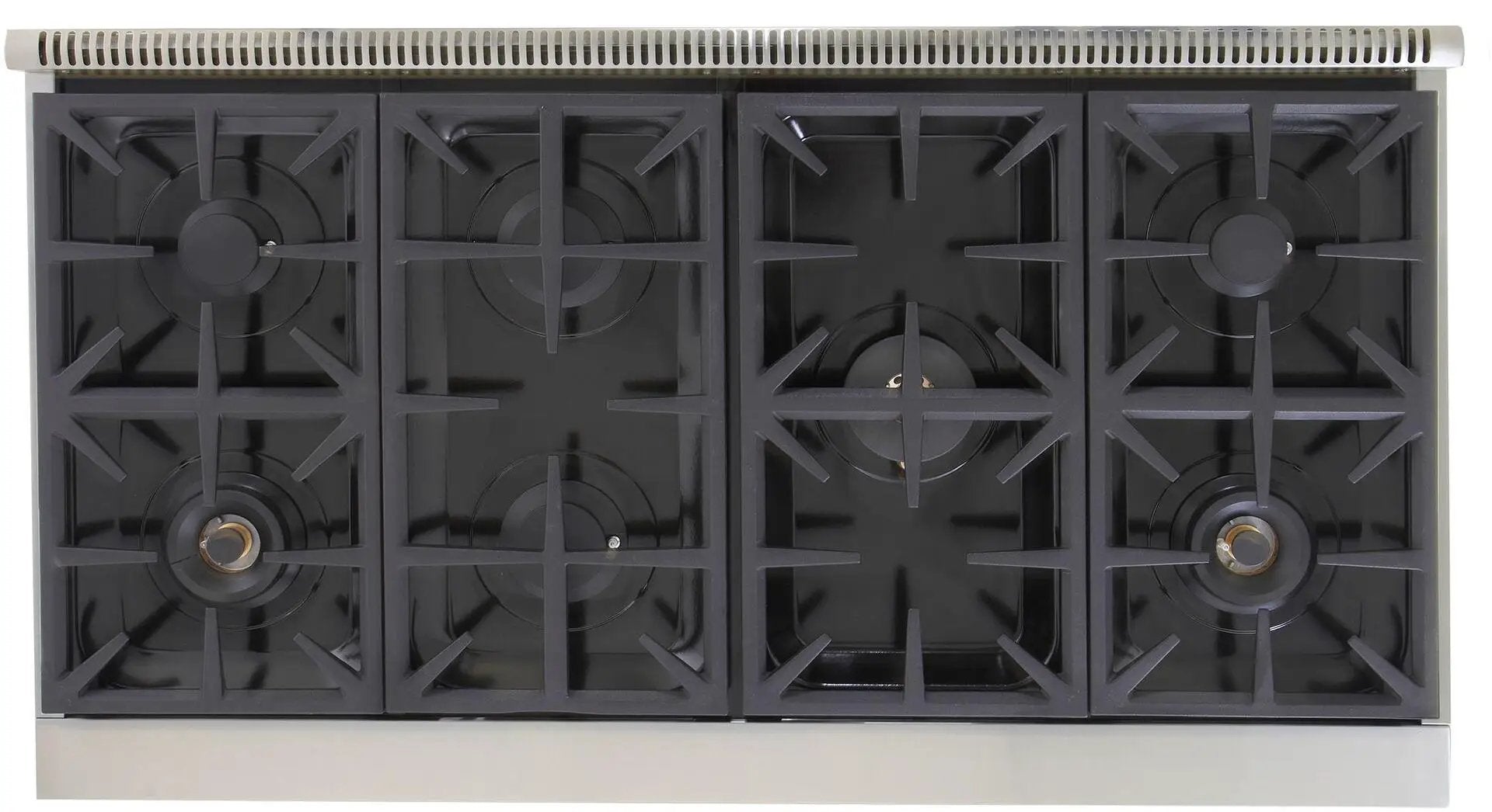 Kucht 48" Stainless Propane Cooktop, KFX489T/LP-S by Farmhouse Kitchen and Bath