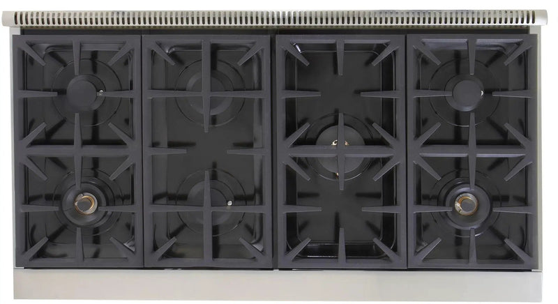 Kucht 48" Stainless Propane Cooktop, KFX489T/LP-S by Farmhouse Kitchen and Bath