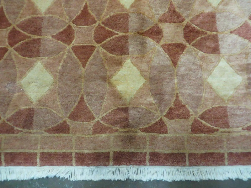 5' X 7' Modern Tibetan Nepal Art Deco Chinese Hand Knotted Wool Rug Decorative Contemporary Home Décor by Jewel Rugs