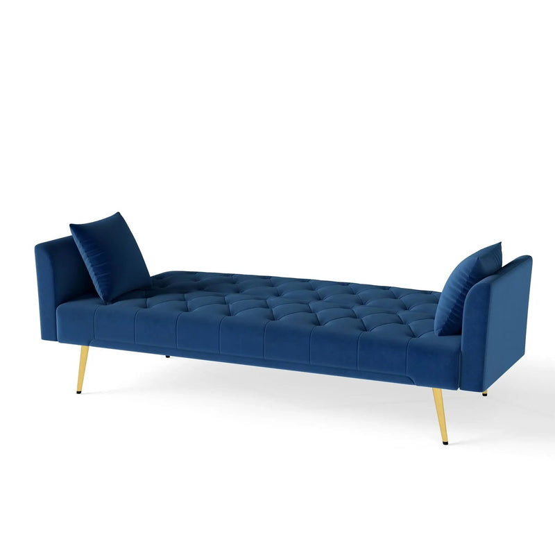 Modern Convertible 72 Inch Foldable Sleeper Sofa by HouseOfZazla