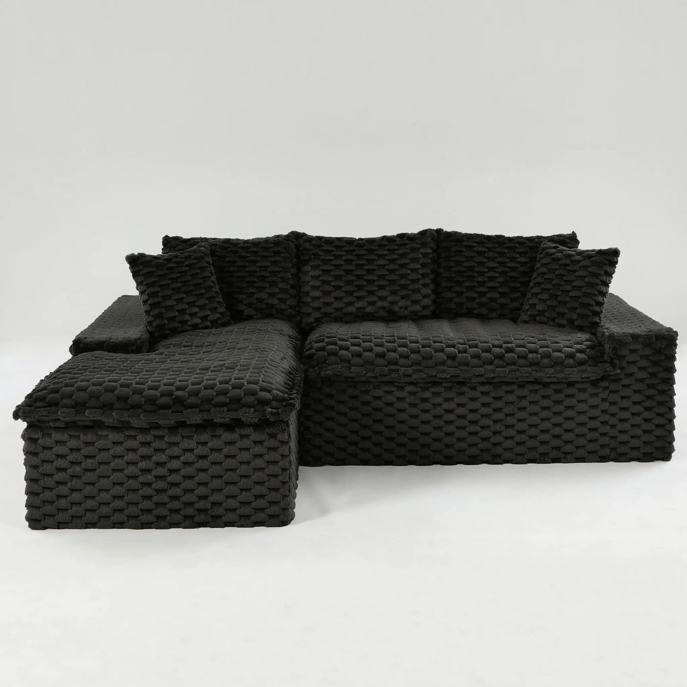 Modular Sofa, Convertible Twin Seat With Chaise Lounge by HouseOfZazla