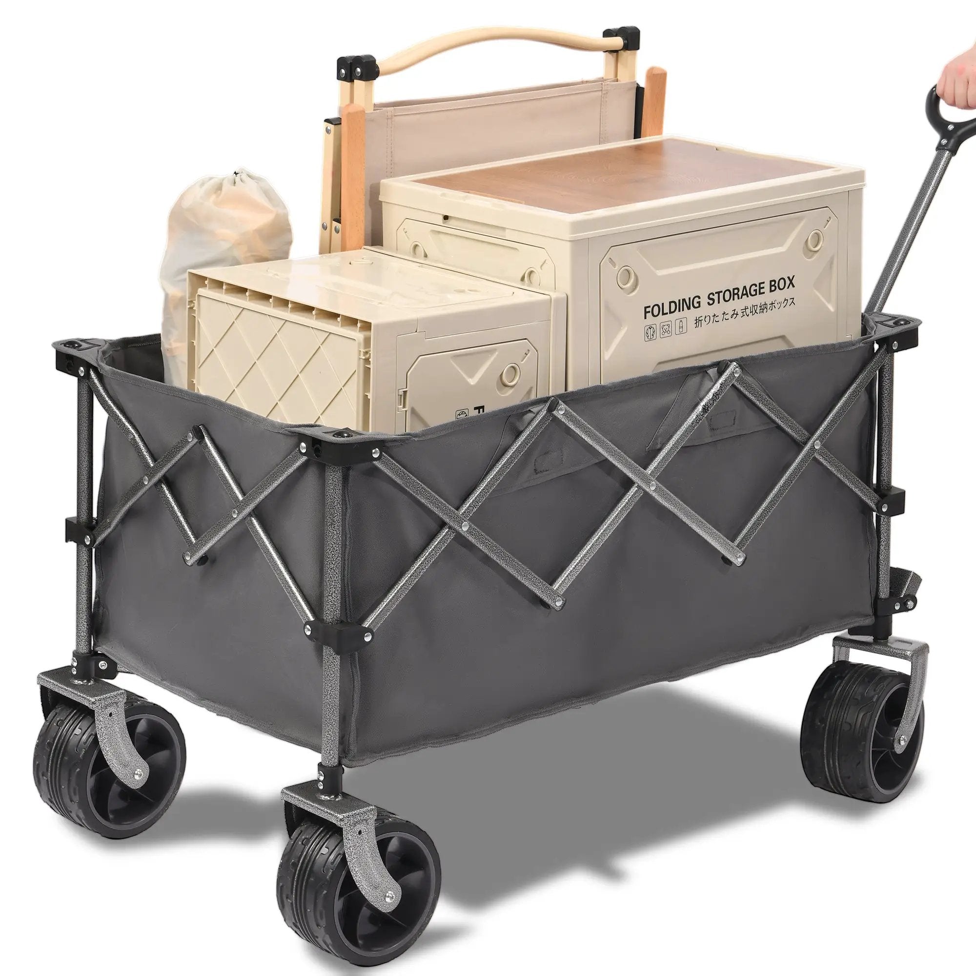 Portable 400L Collapsible Wagon by HouseOfZazla