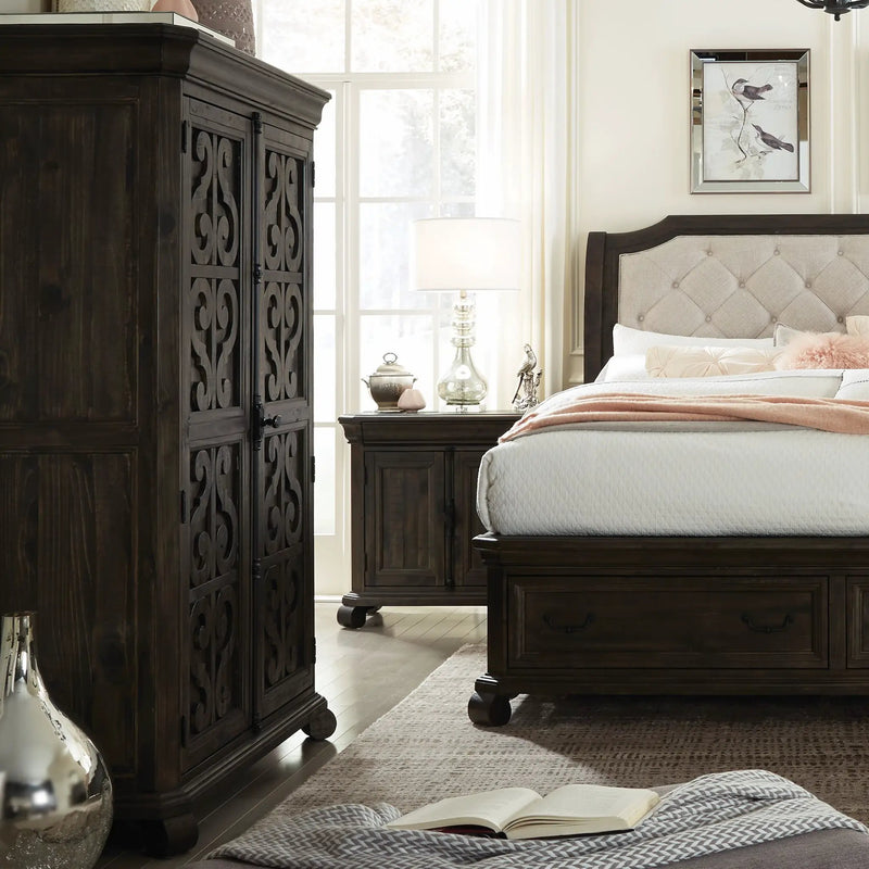 Bellamy - Door Chest - Peppercorn by Unique Piece Furniture