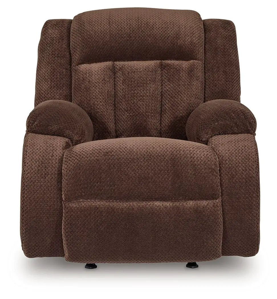 Free Wake - Power Rocker Recliner - Chocolate by Unique Piece Furniture