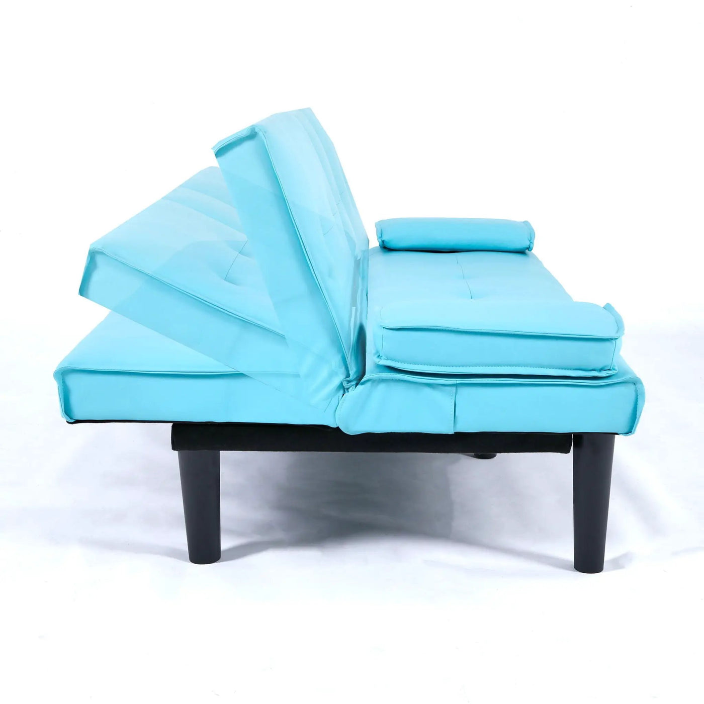 Sofa Bed With Foldable Design And Cup Holder by HouseOfZazla
