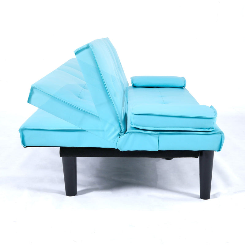 Sofa Bed With Foldable Design And Cup Holder by HouseOfZazla