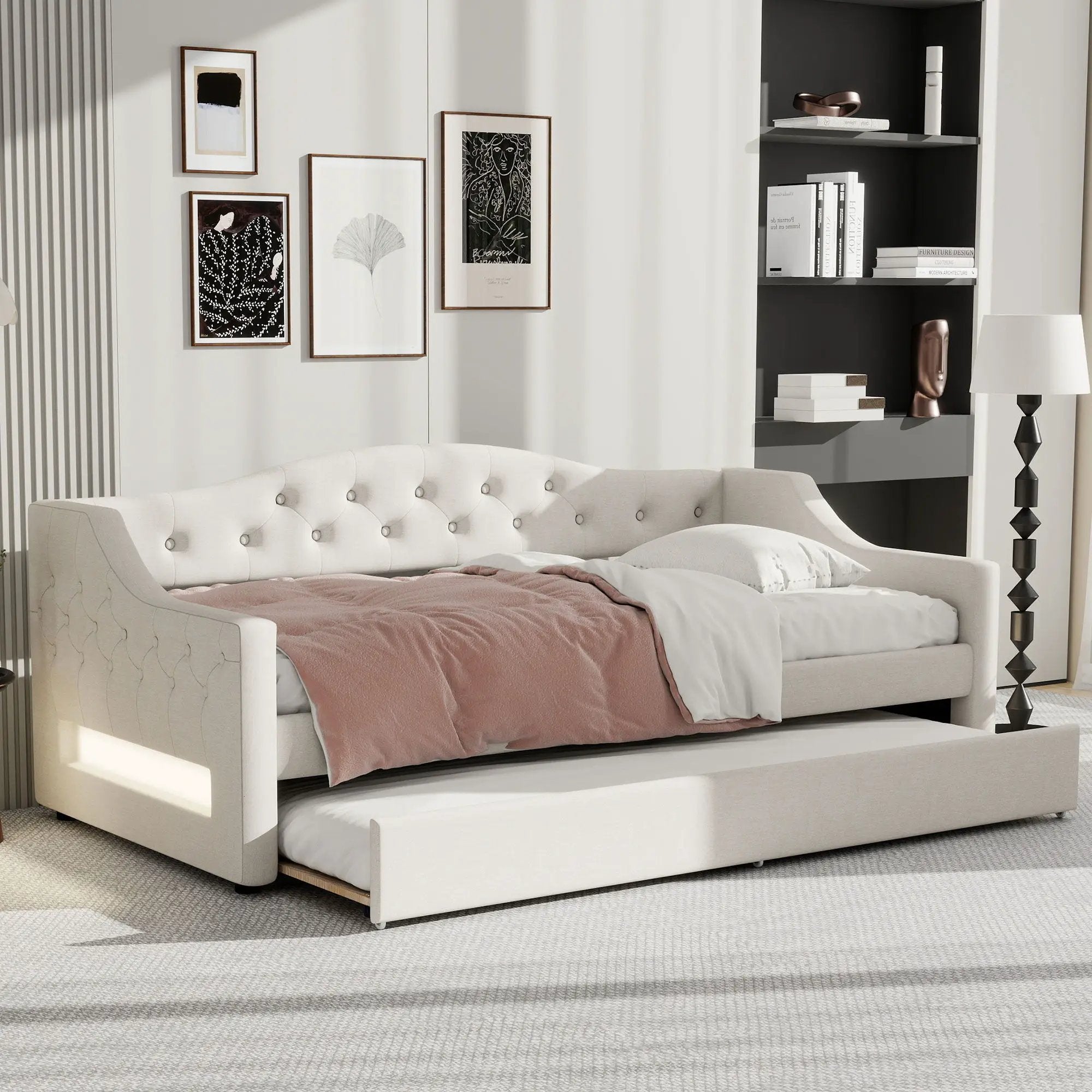 Daybed With LED Belt by Unique Piece Furniture