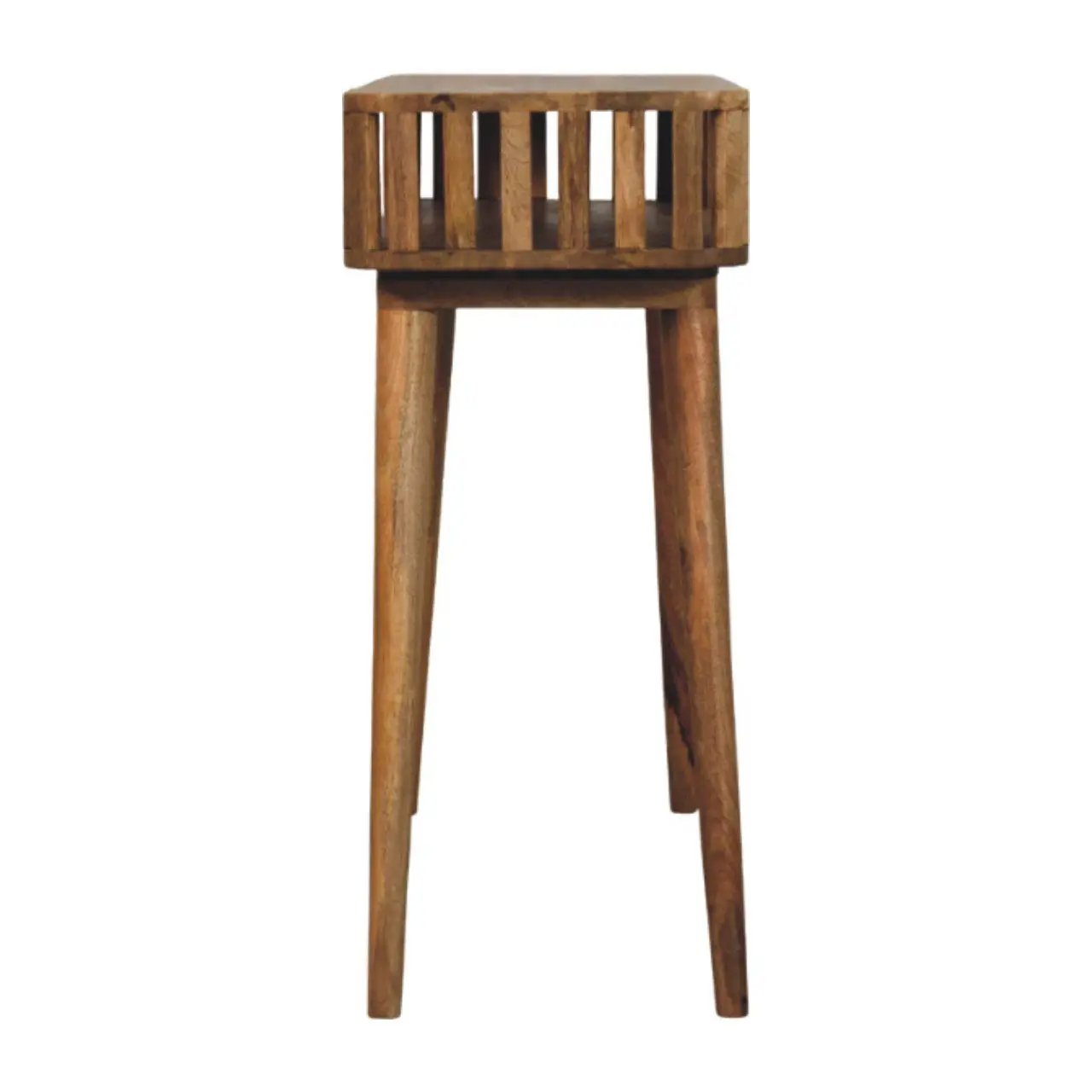 Slatted Console - Light Brown by HouseOfZazla