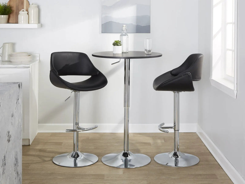 Elia - Contemporary Adjustable Bar Table by Unique Piece Furniture