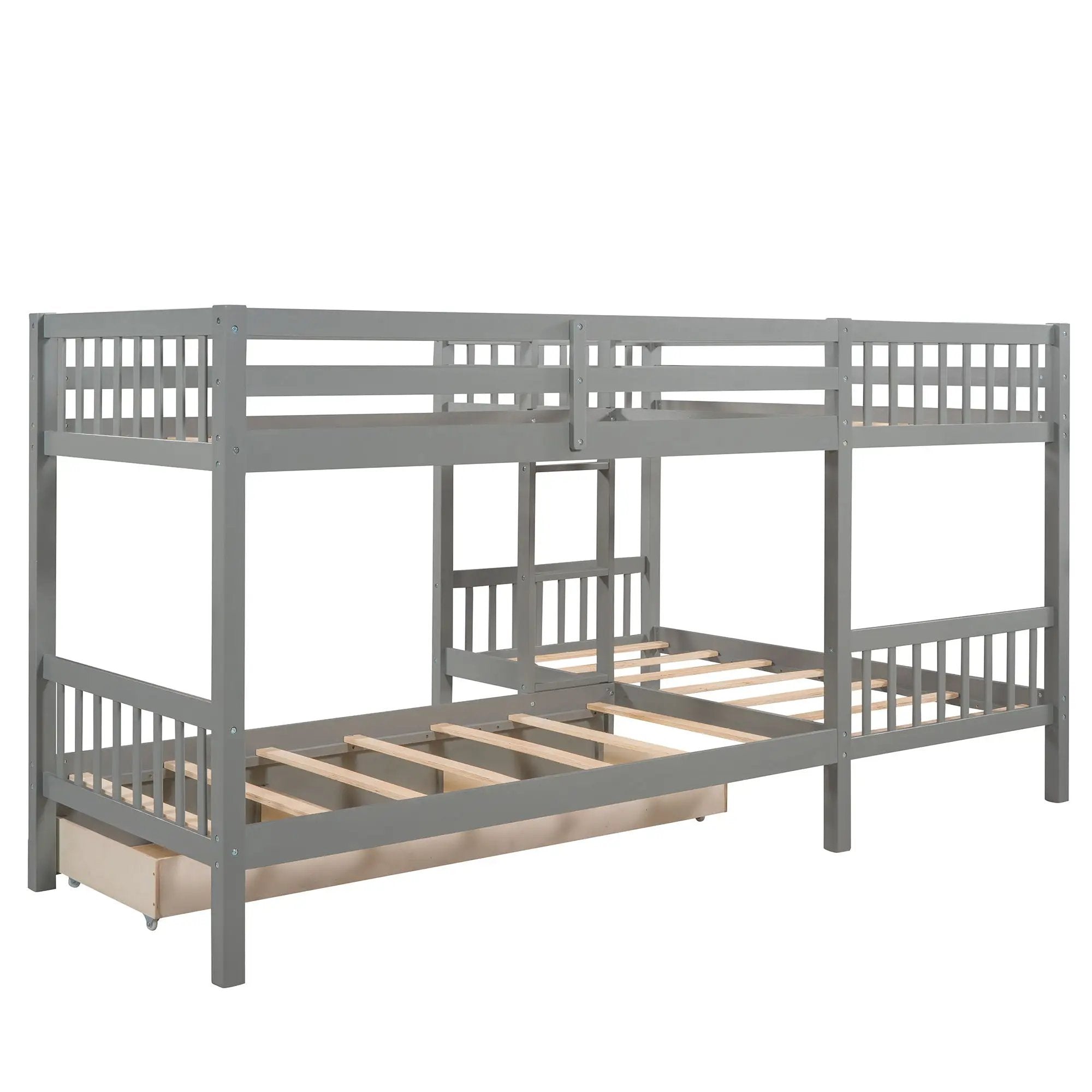 L Shaped Bunk Bed With Drawers by Unique Piece Furniture