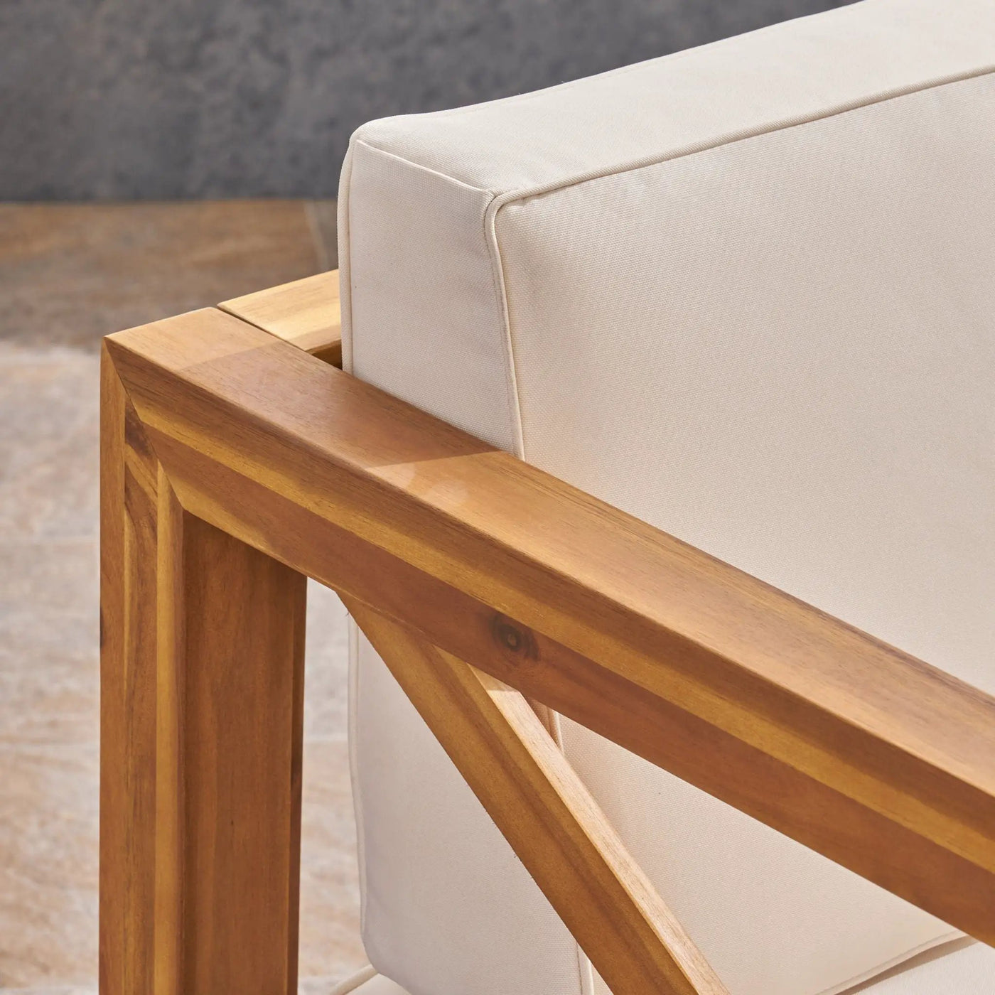 Brava Mid-Century Modern Club Chair with Water Resistant Cushions by HouseOfZazla