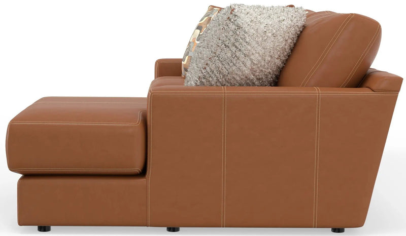 Minori - Italian Leather Sectional by Unique Piece Furniture