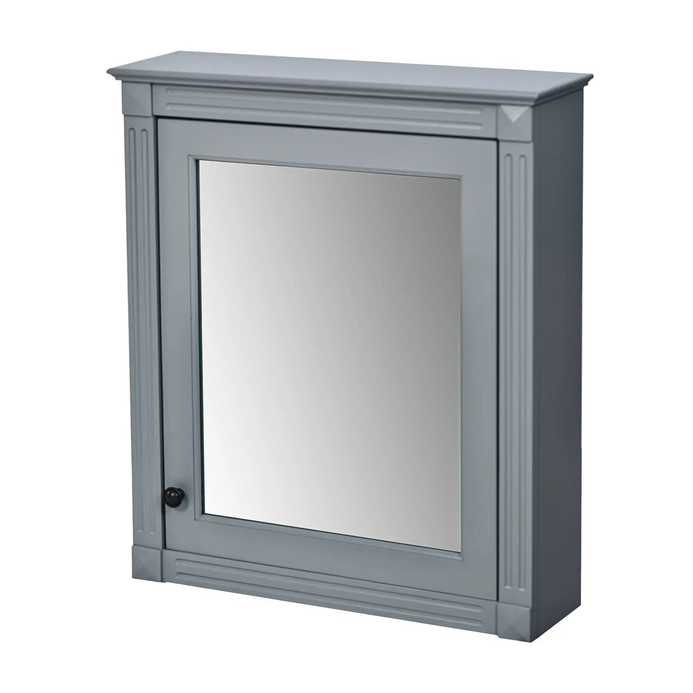 Wall Mounted Bathroom Storage Cabinet With Mirror, Medicine Cabinet With Height Adjustable Shelf by HouseOfZazla