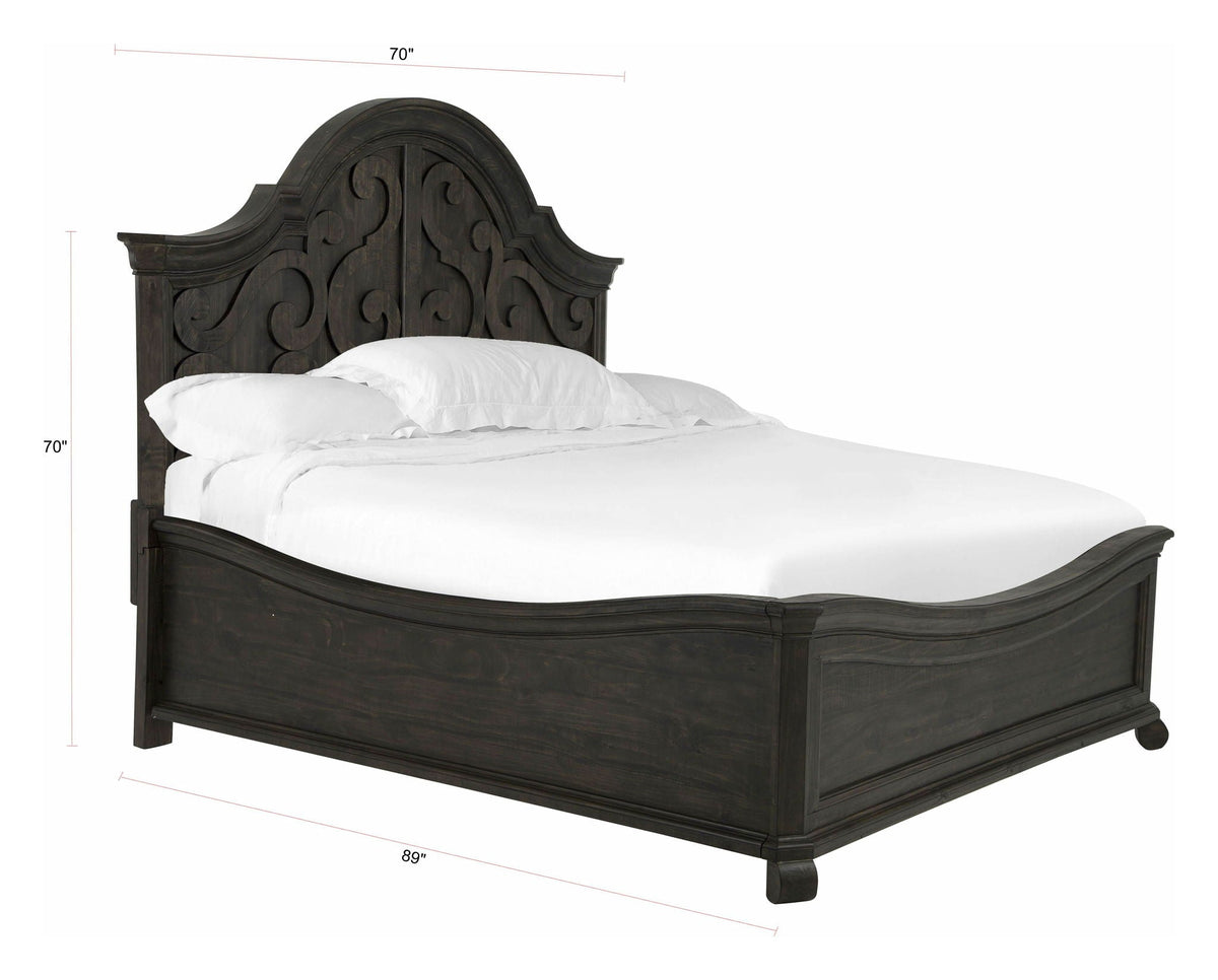 Bellamy - Complete Shaped Panel Bed, photo 3 of 7