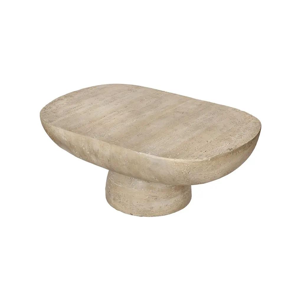 Organic Design Oval Coffee Table by Unique Piece Furniture