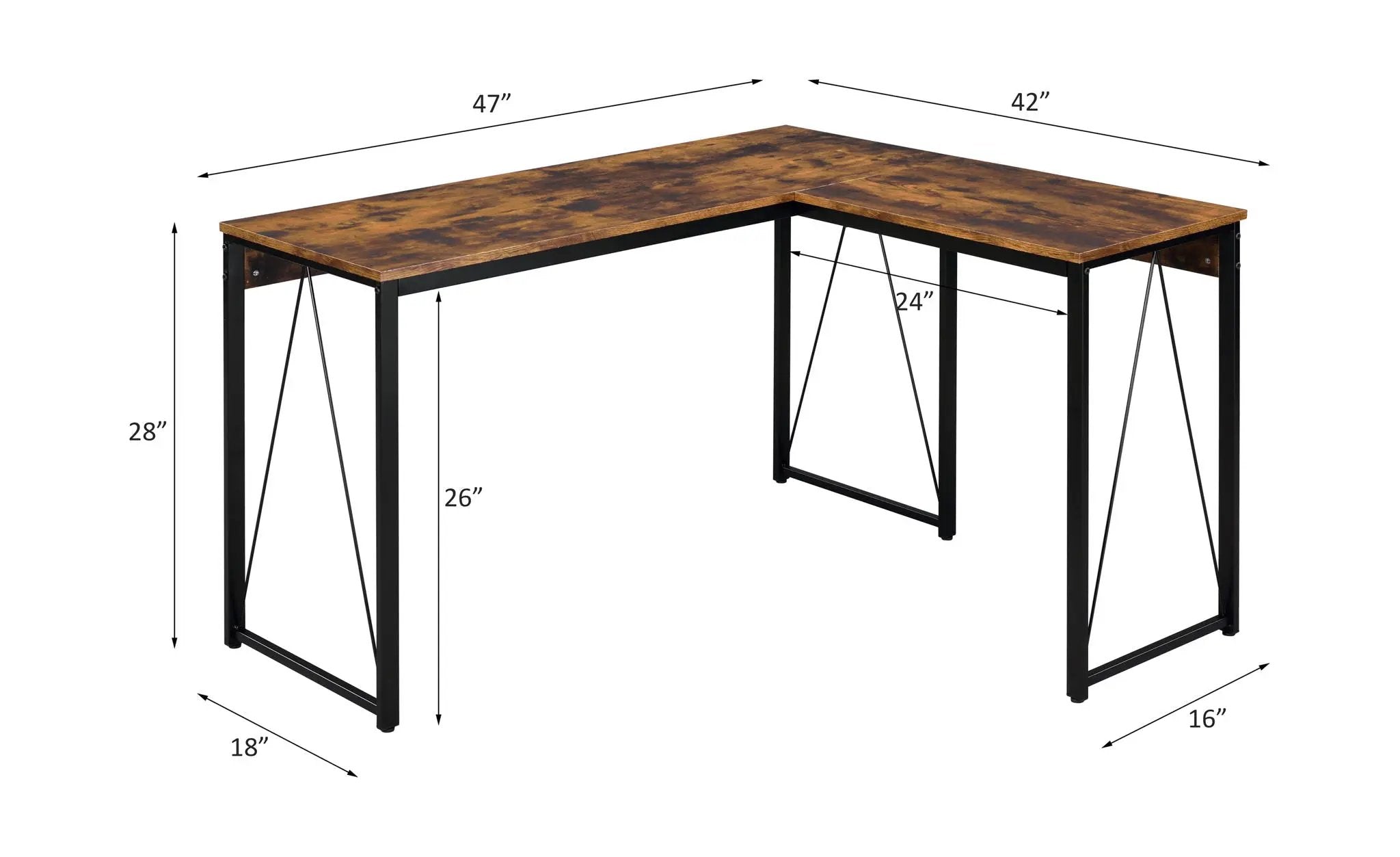 Zetri - Writing Desk by Unique Piece Furniture
