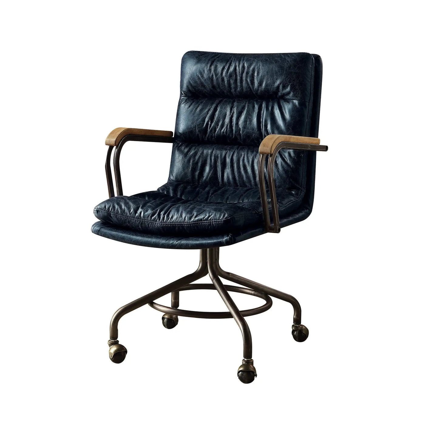 Harith Retro Top Grain Office Chair by HouseOfZazla