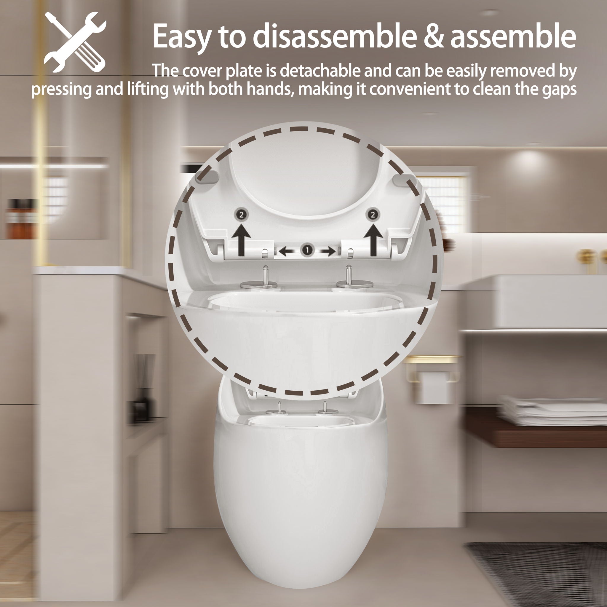 Modern Egg Shape Toilet 1.28 Gpf Single Flush Ceramic by HouseOfZazla