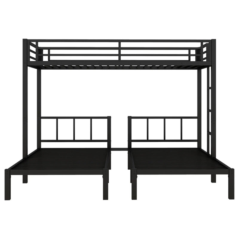 Metal Triple Bunk Bed for Kids by HouseOfZazla
