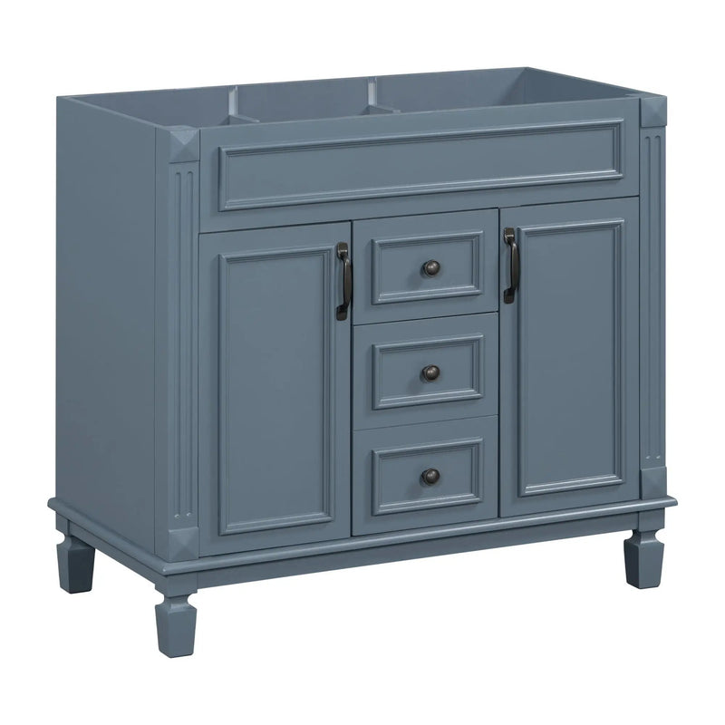 Bathroom Vanity Cabinet With 2 Soft Closing Doors And 2 Drawers by HouseOfZazla