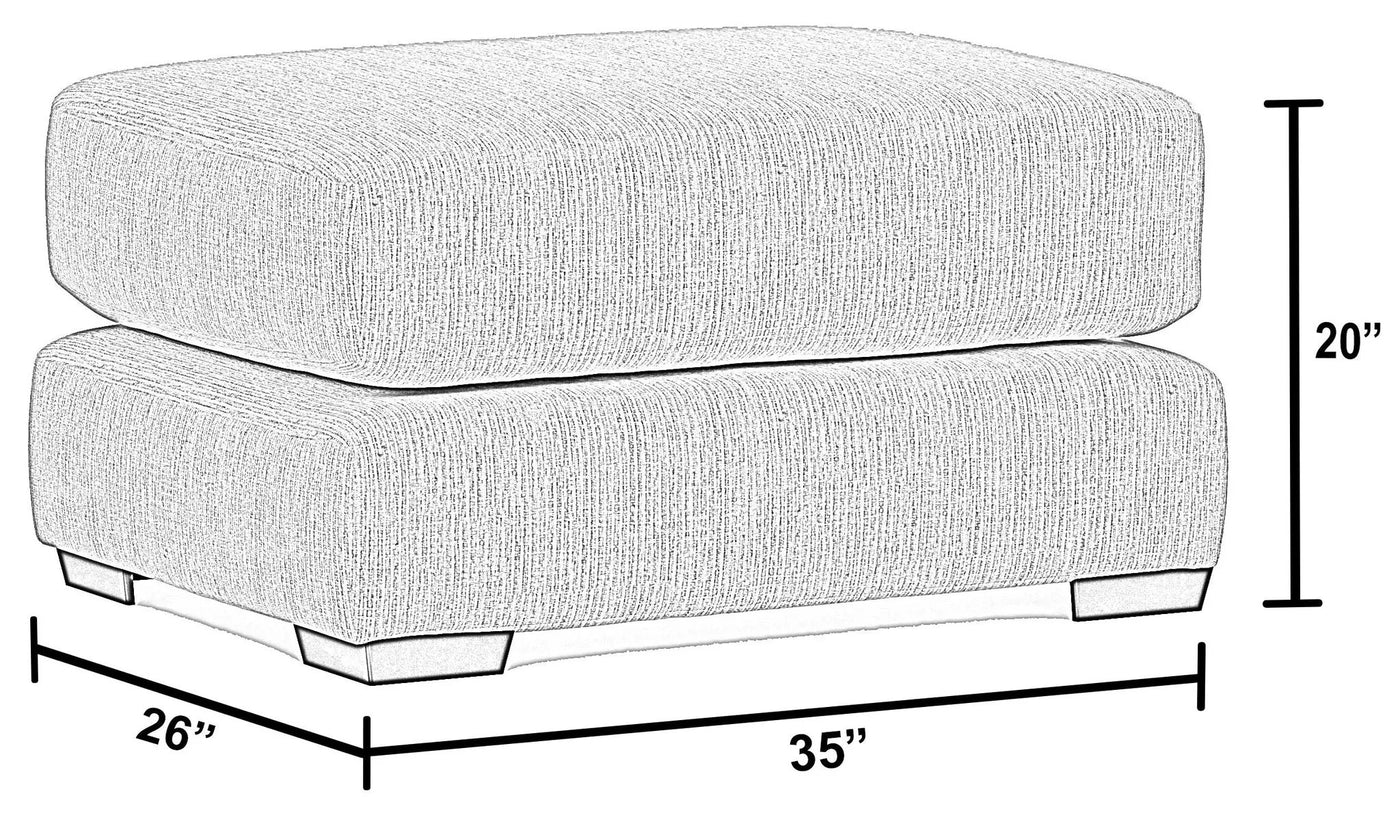 Hyde Park - Ottoman by Unique Piece Furniture