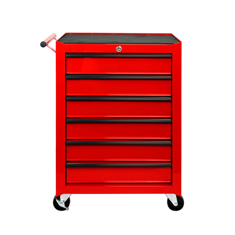 Rolling Metal Tool Chest with 6 Drawers, 20" Steel Storage Cabinet by HouseOfZazla