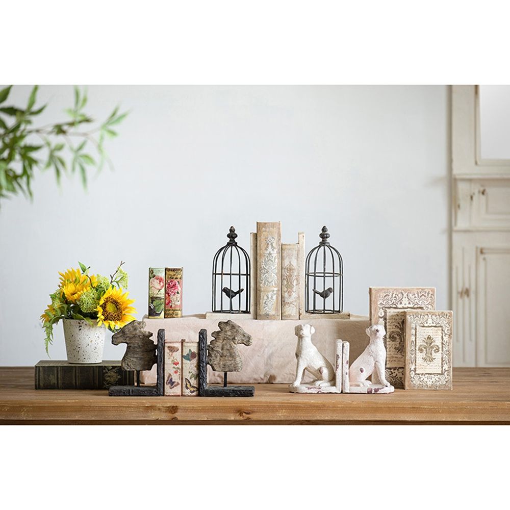 Book Boxes (Set of 4) - Multi by HouseOfZazla