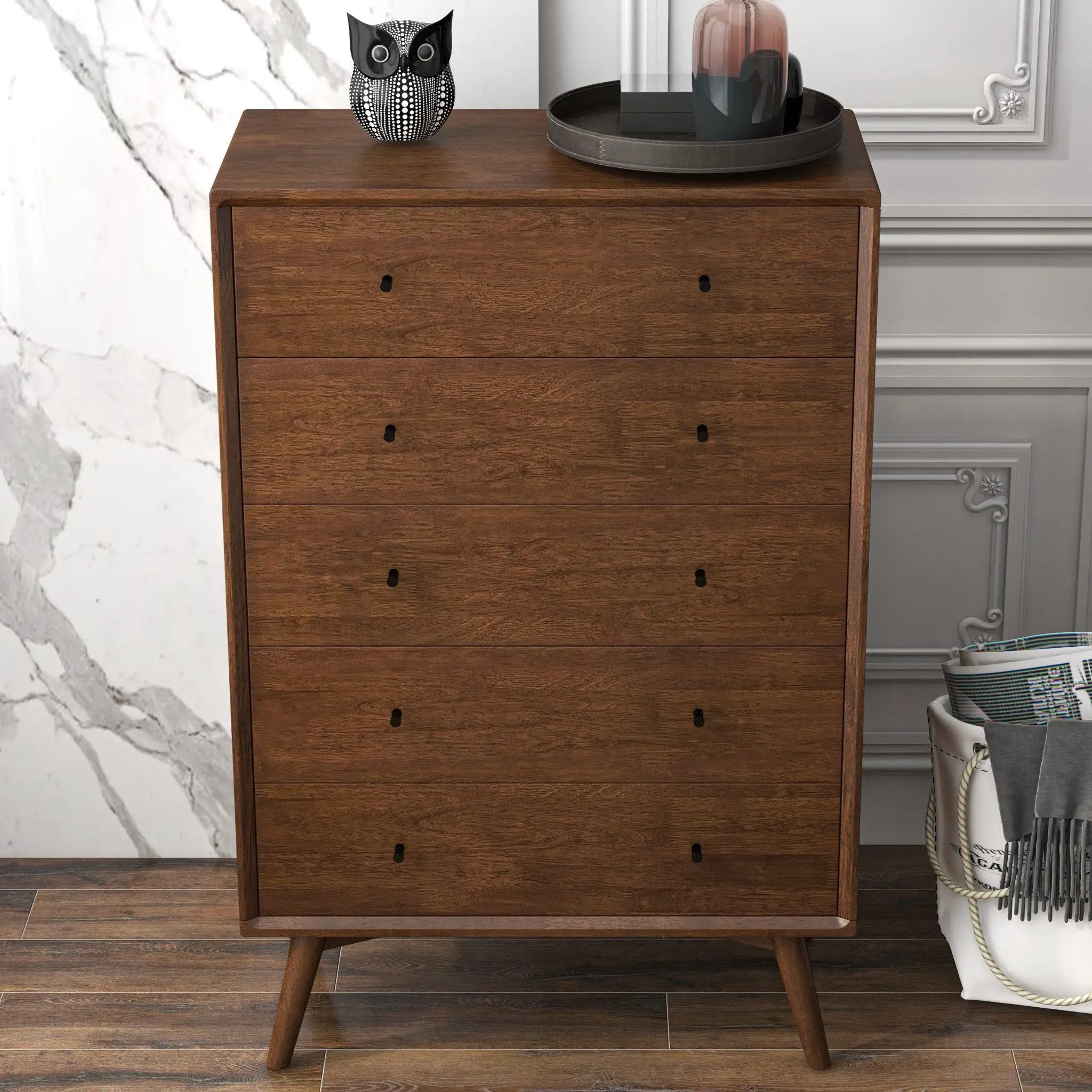 Caroline - Mid-Century, Modern Dresser by HouseOfZazla