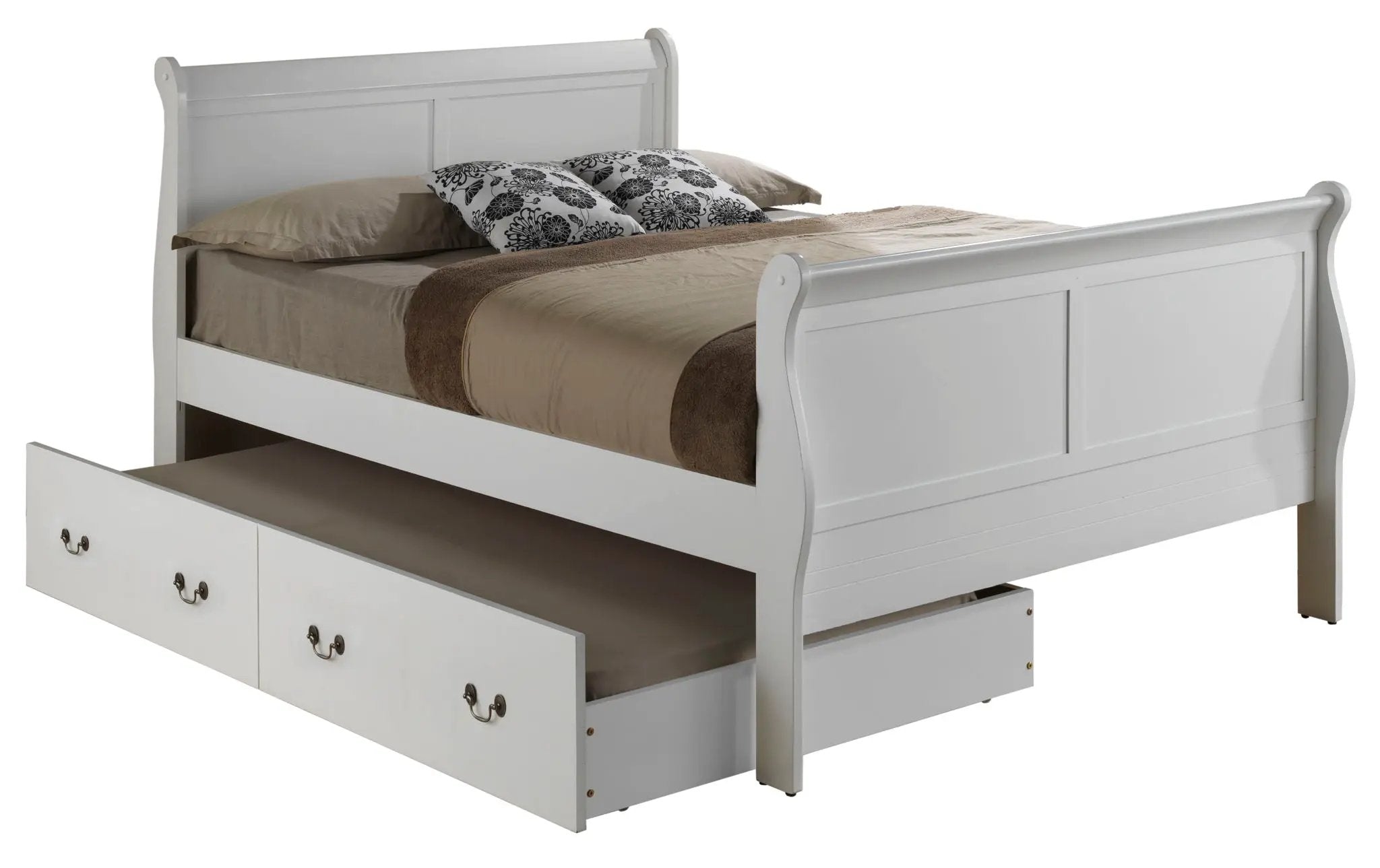 Elegant Trundle Bed With Timeless Charm by HouseOfZazla