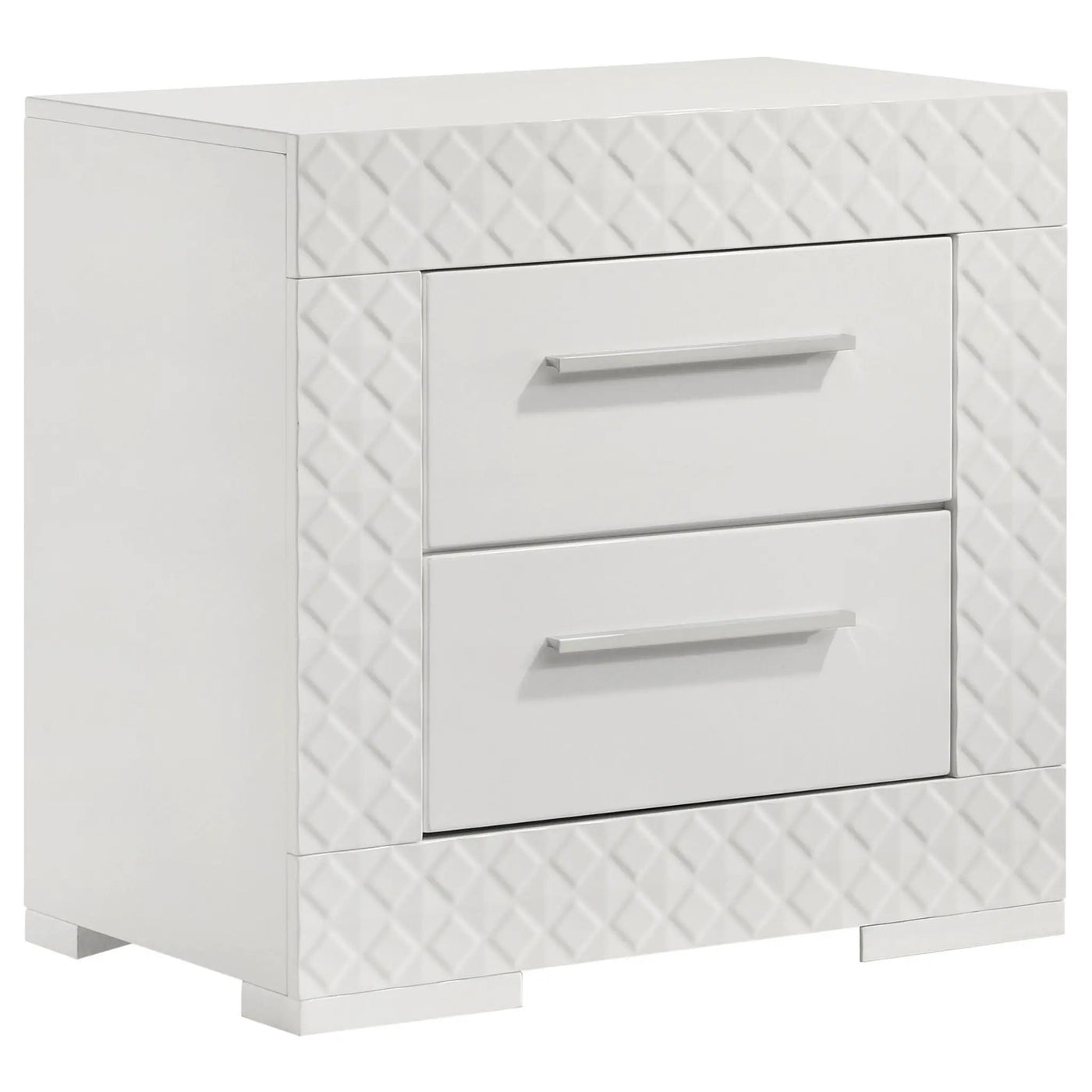 Pierce - 2 Drawer Nightstand, Bedside Table by HouseOfZazla