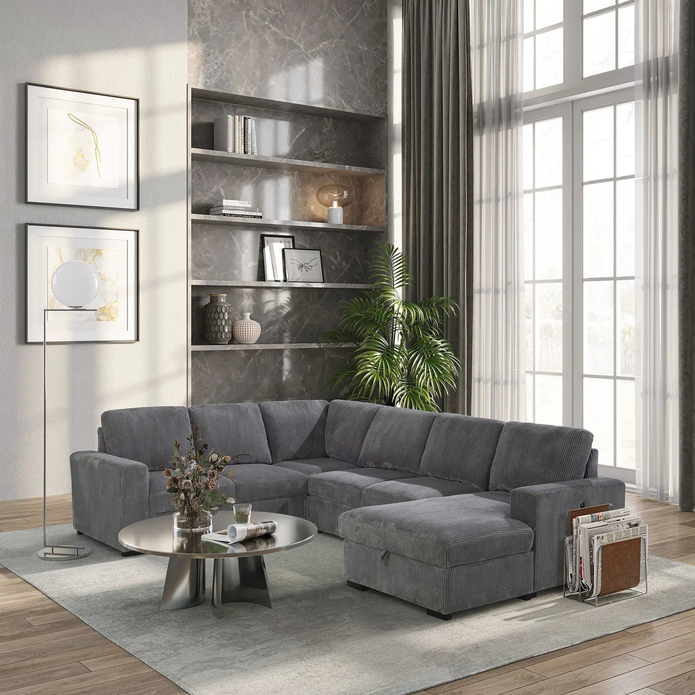 Melody - Sectional Sofa by HouseOfZazla