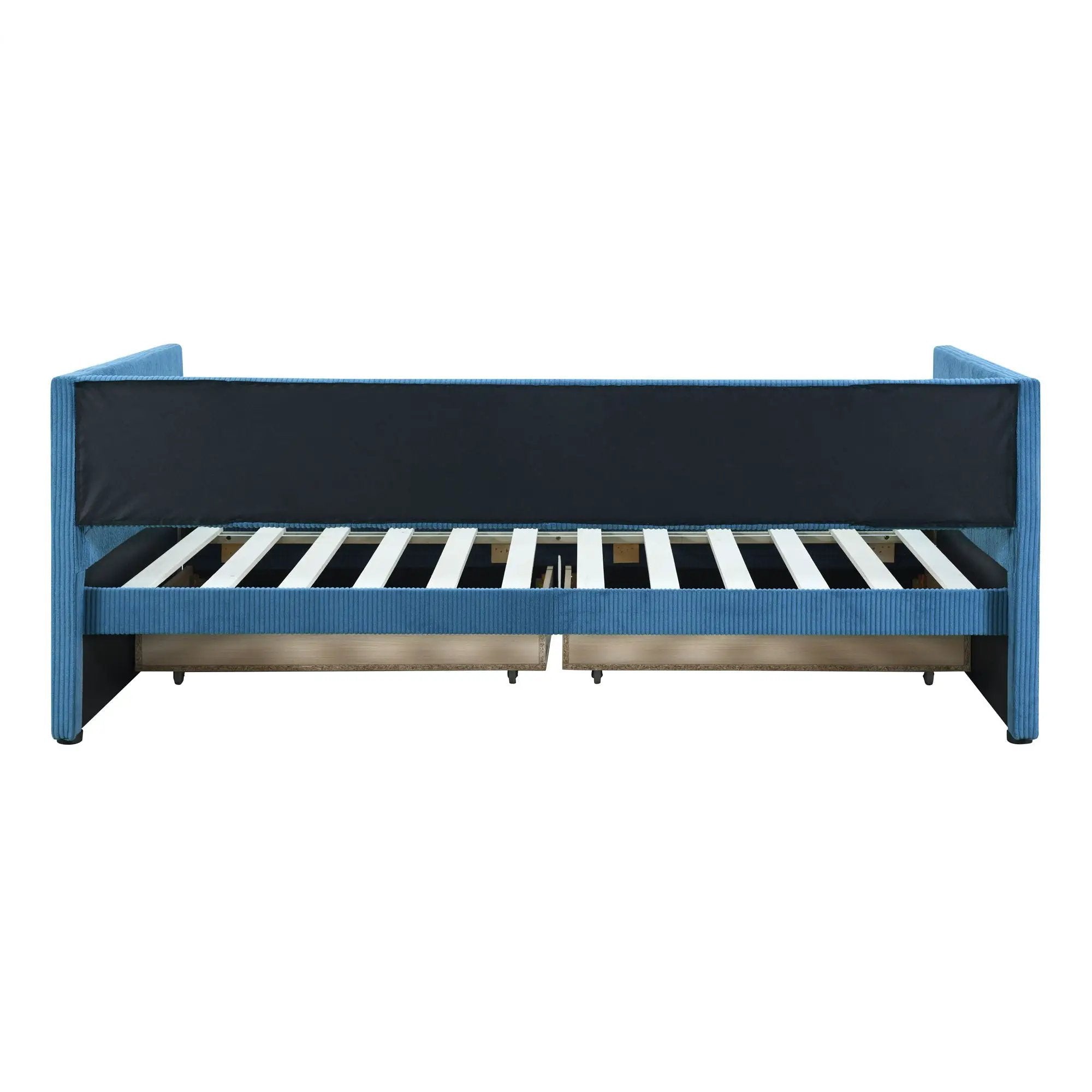 Daybed With Two Drawers And Wood Slat by HouseOfZazla
