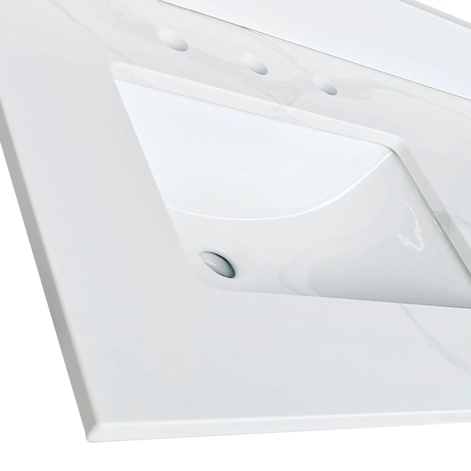 61-Inch Quartz Double Bathroom Vanity Top by HouseOfZazla