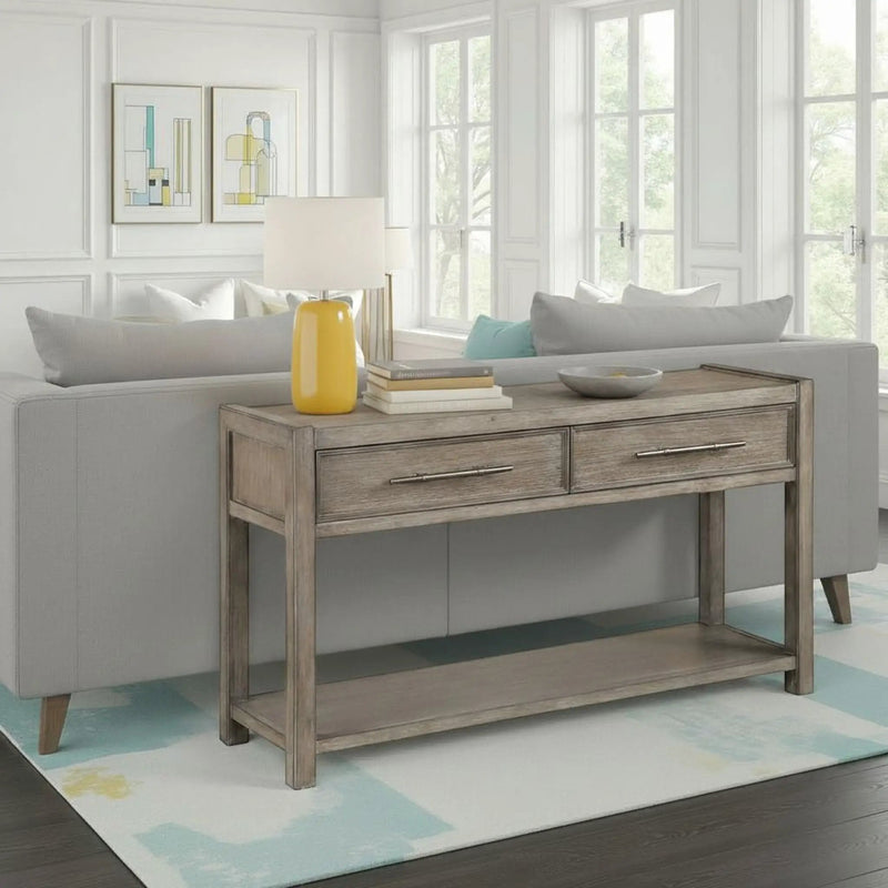 Cypress Lane - Sofa Table - White Oak by Unique Piece Furniture