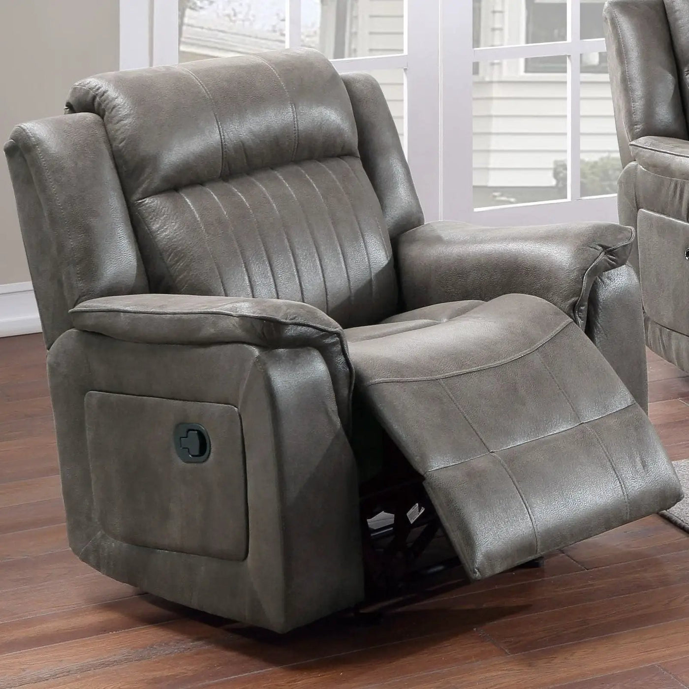 Contemporary Living Room Set, Horizontal And Vertical Tufting by HouseOfZazla
