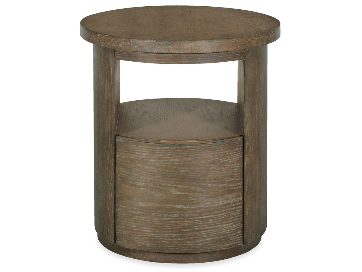 Bosley - Round End Table - Porpoise, photo 2 of 7