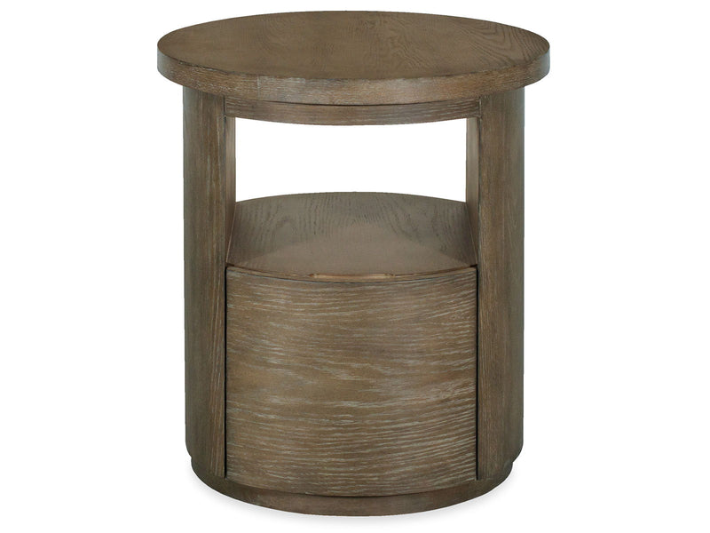 Bosley - Round End Table - Porpoise, photo 2 of 7