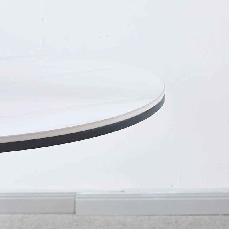 Tulip Table Mid-Century Dining Table With Round Table Top, Pedestal Dining Table, End Table Leisure Coffee Table by Unique Piece Furniture