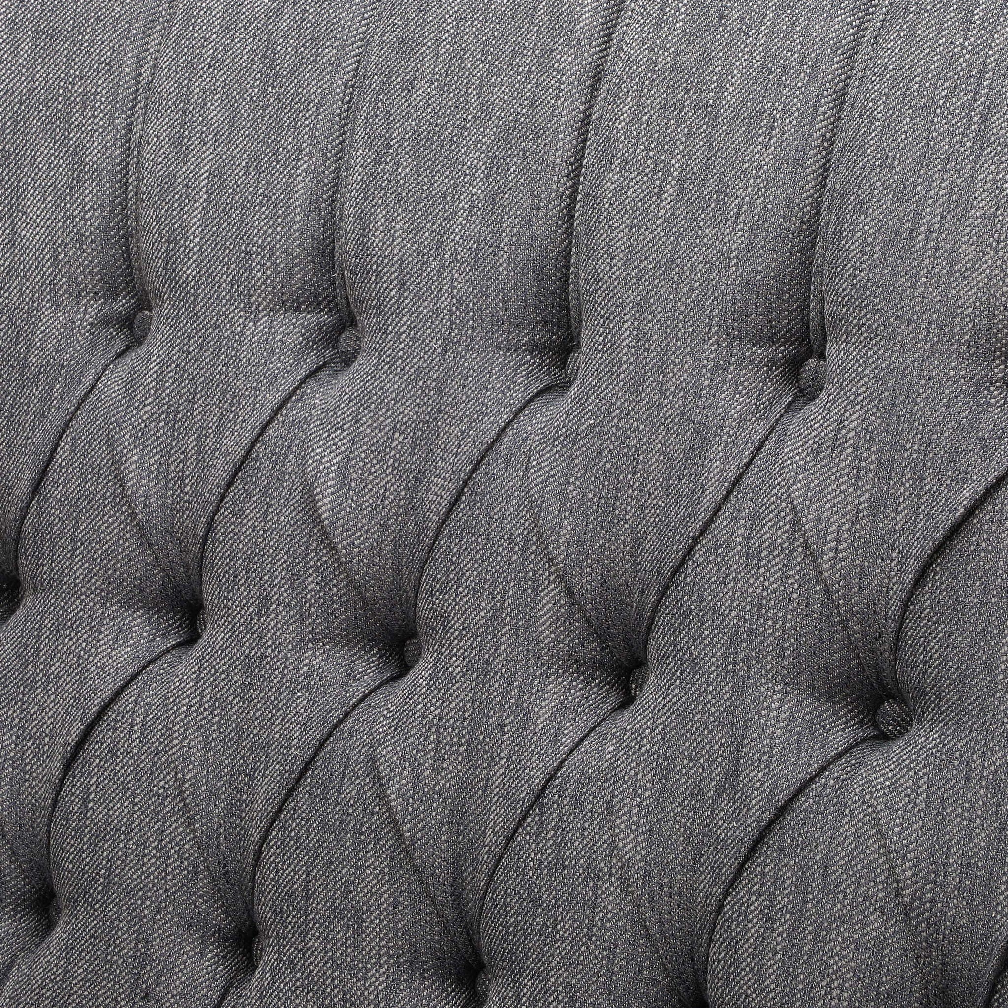 Dunham Contemporary Fabric Tufted Oversized Pushback Recliner by HouseOfZazla