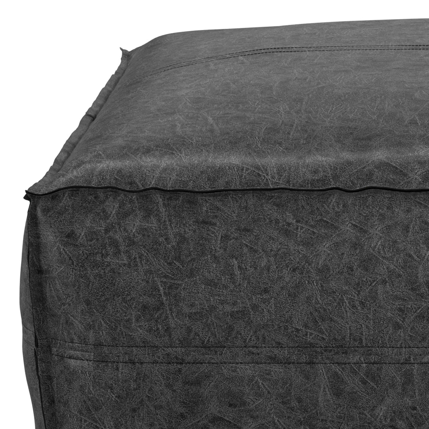 Brody - Large Square, Coffee Table Pouf by HouseOfZazla