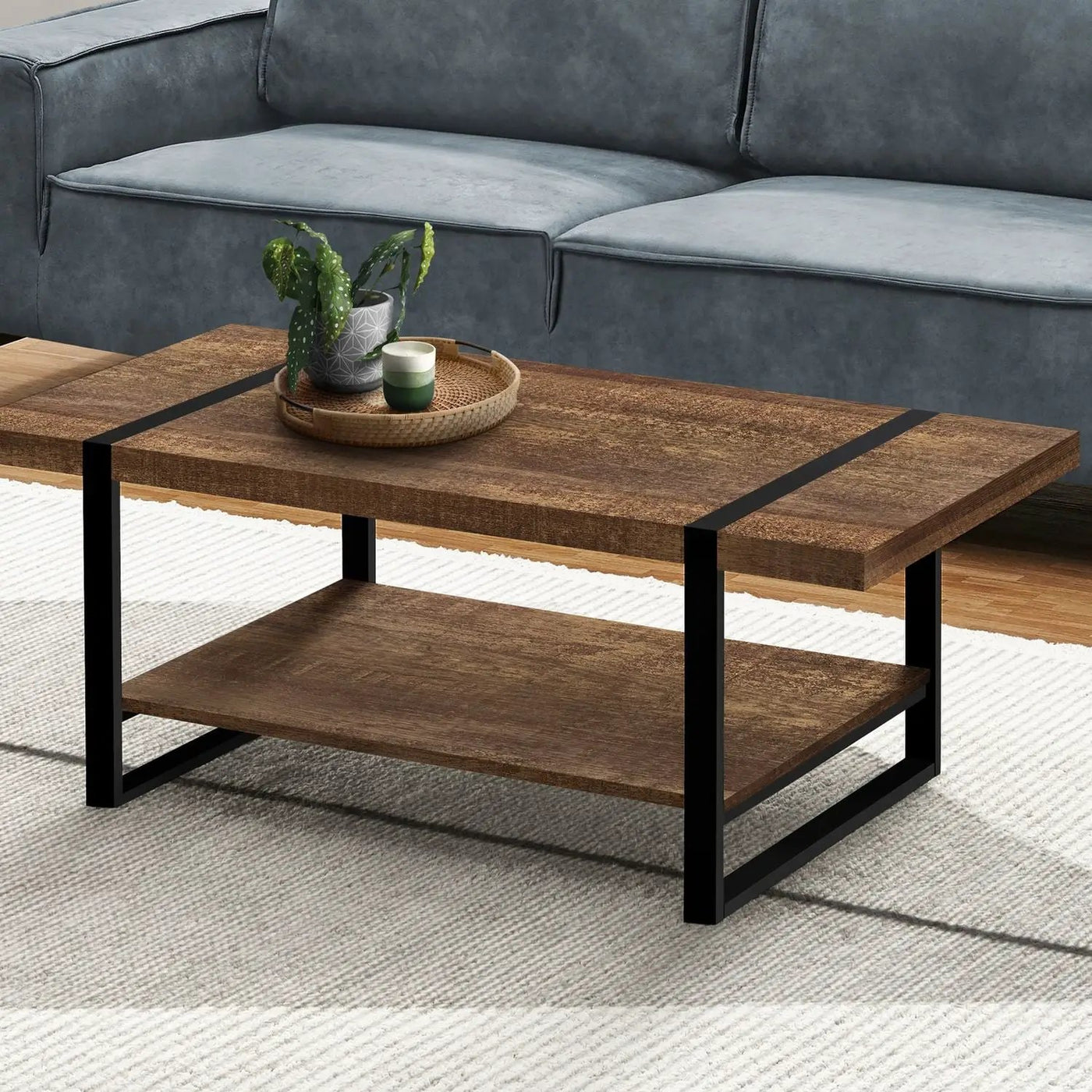 Coffee Table, Accent, Cocktail, Rectangular, Living Room, Contemporary, Modern by Unique Piece Furniture