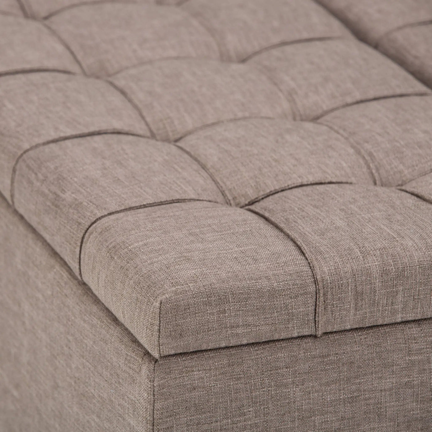 Harrison - Upholstered Coffee Table Storage Ottoman by HouseOfZazla