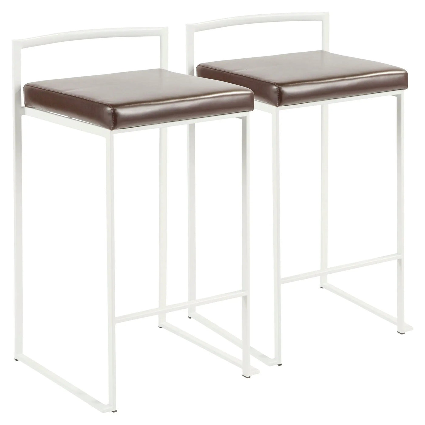 Fuji - Simple Elegance, Contemporary Stackable Counter Stool by HouseOfZazla