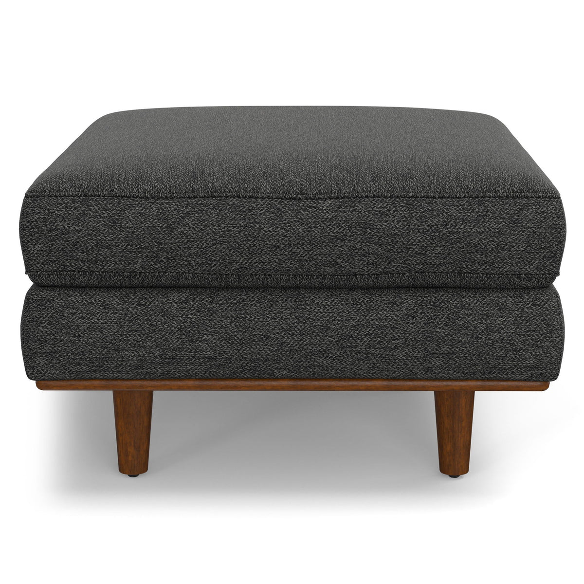Handcrafted Ottoman with Feather-Filled Cushion - Multiple Colors, photo 18 of 40