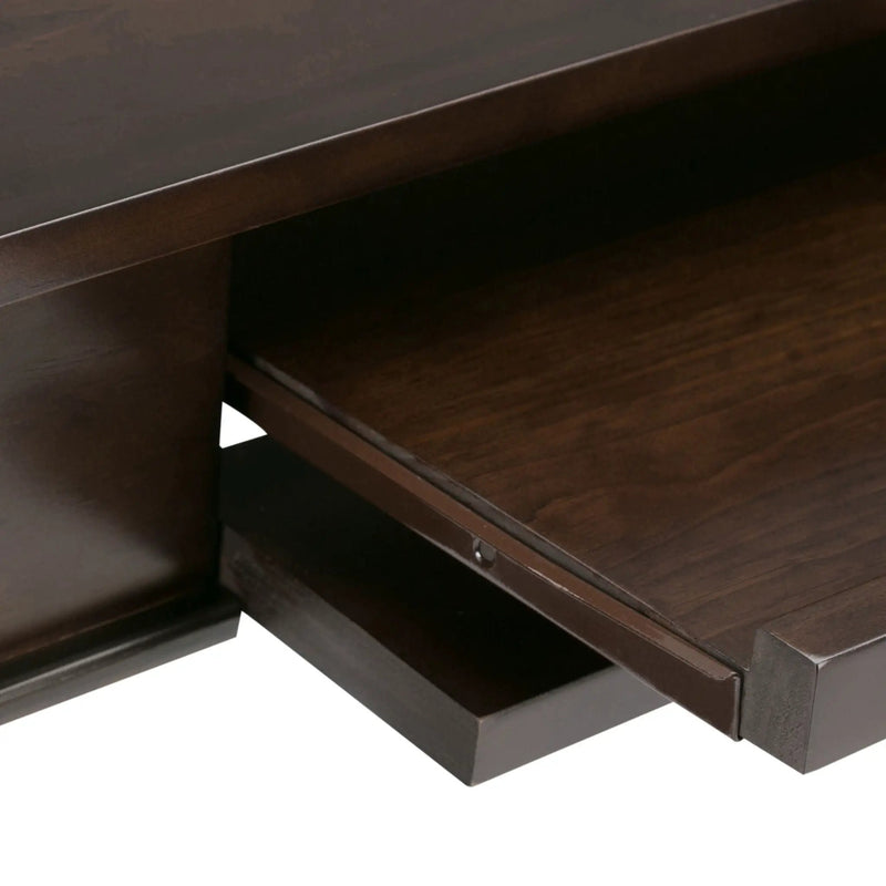Carlton - Home Office Desk - Dark Tobacco Brown by Unique Piece Furniture