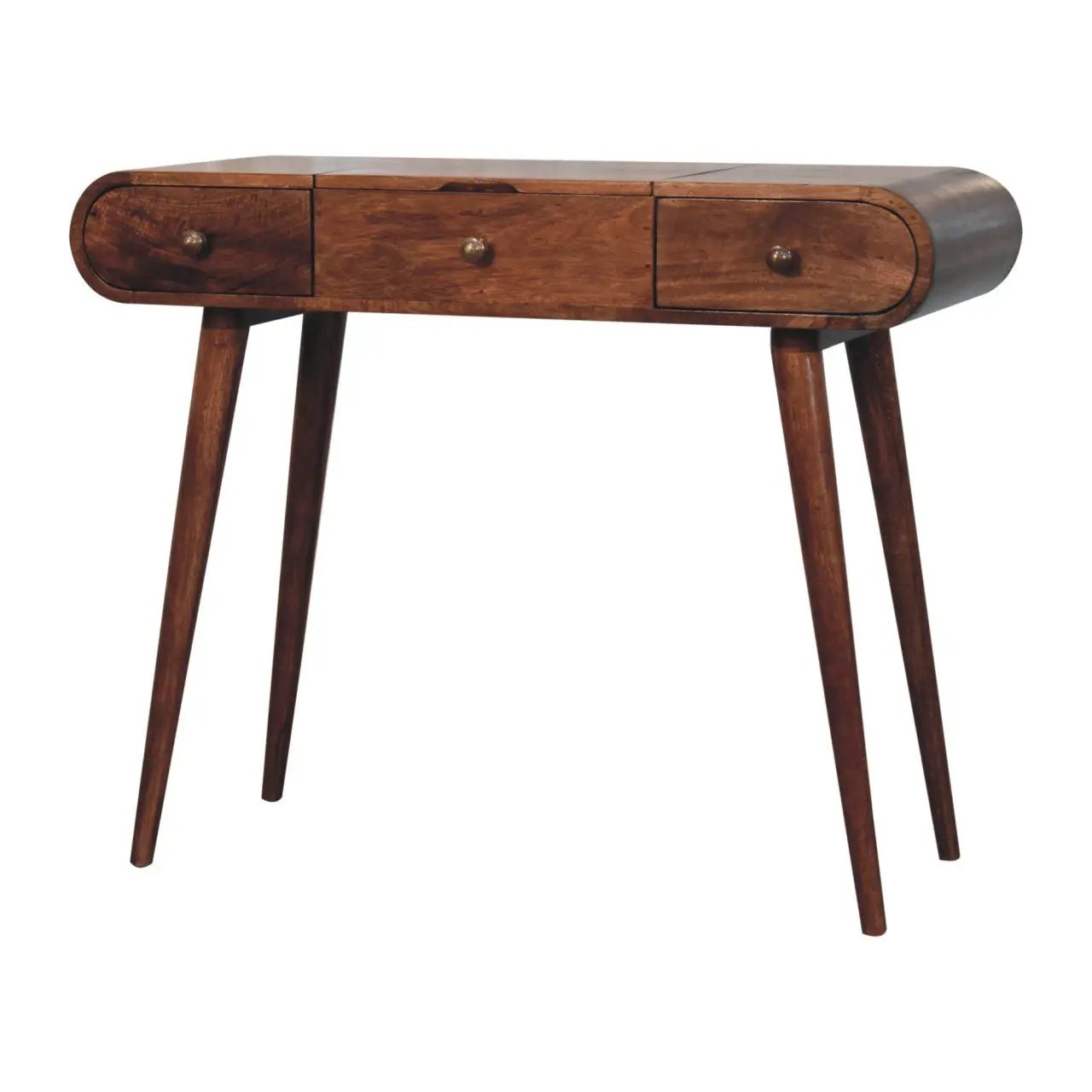 Round Dressing Table by Unique Piece Furniture
