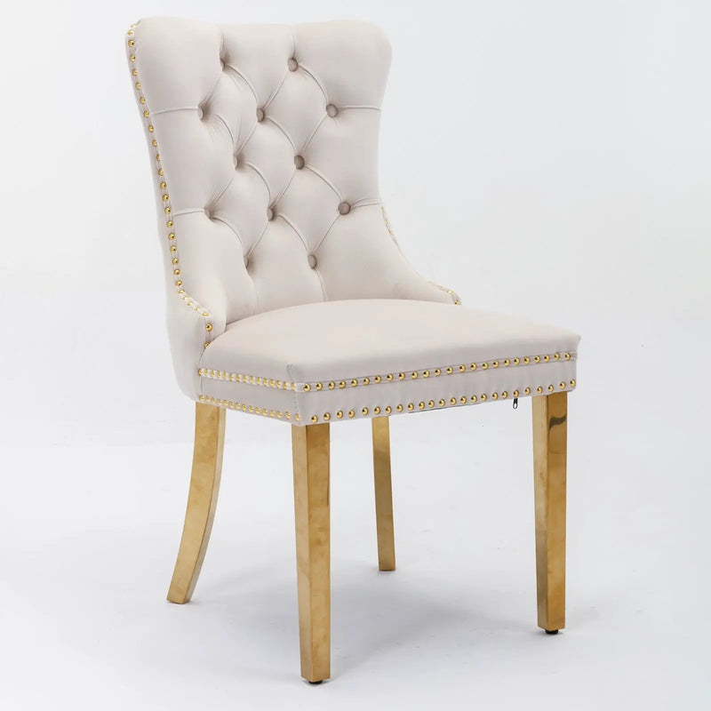 Nikki - Modern, High-End Tufted Dining Chair (Set of 2) by Unique Piece Furniture