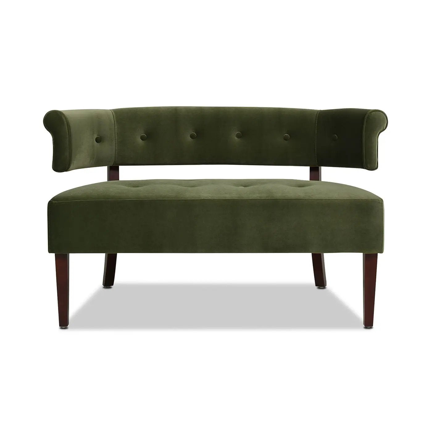 Jared - Versatile Roll Arm Tufted Bench Settee by HouseOfZazla