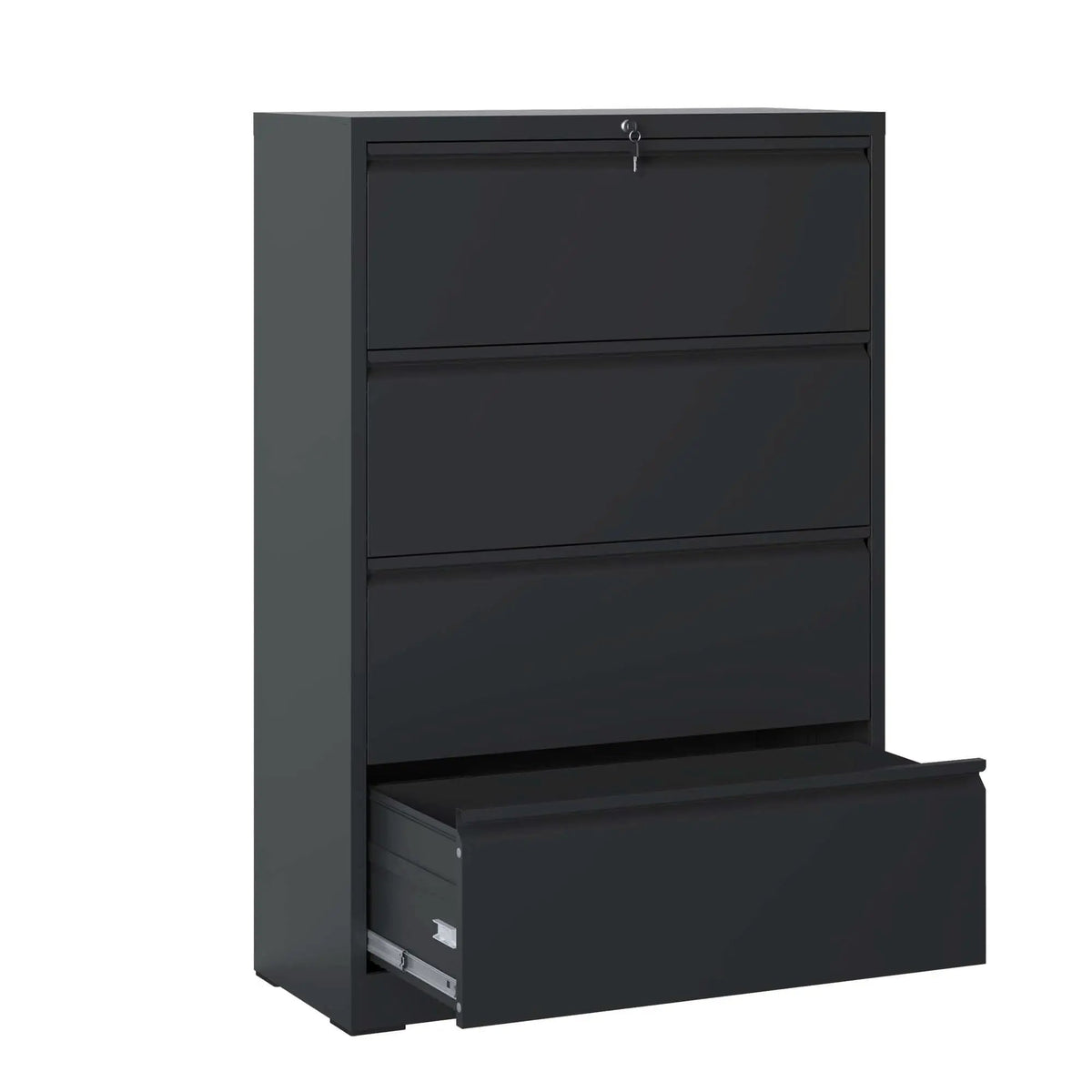 Lateral File Cabinet, Heavy Duty Filing Holds Letter/Legal/A4 Files by HouseOfZazla